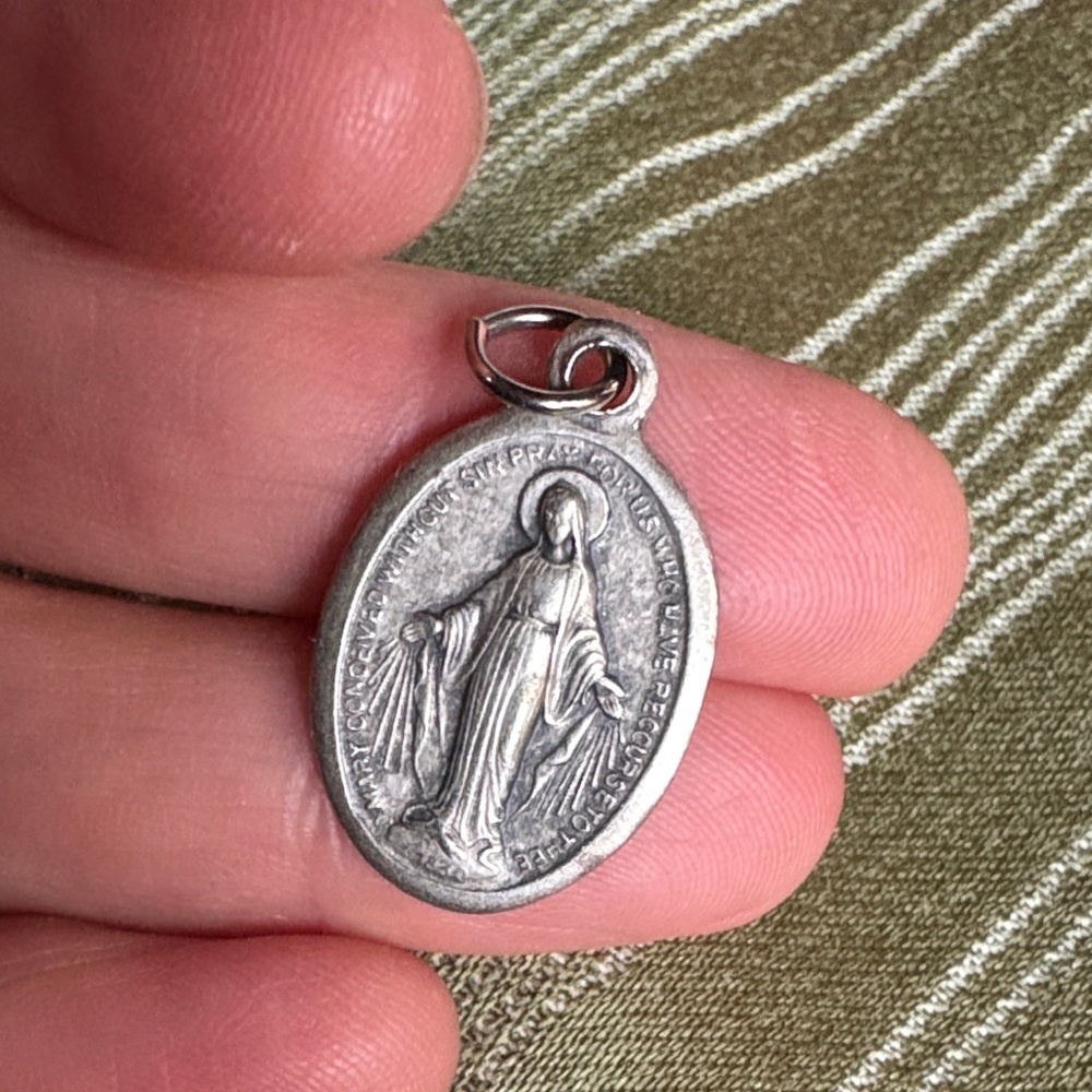 Silver Religious Pendant